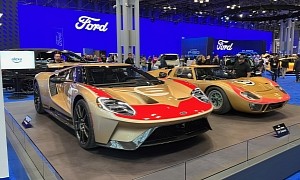 2022 Ford GT Holman Moody Heritage Edition Comes to NYC for First Public Appearance