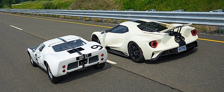 2022 Ford GT ’64 Prototype Heritage Edition and GT/105 1964 prototype