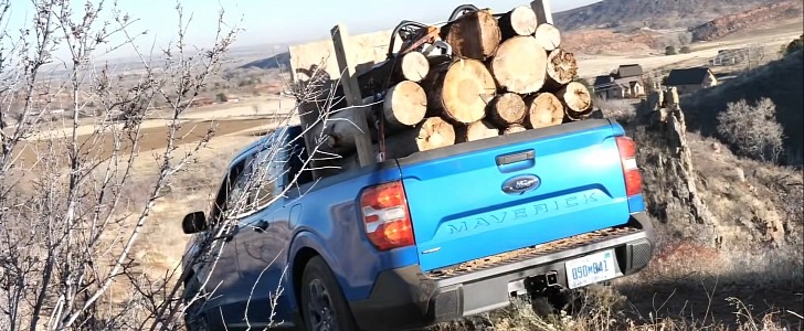2022 Ford Maverick Hybrid torture test by The Fast Lane Truck