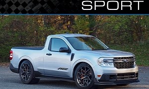 2022 Ford Maverick Sport, Unibody Truck Stuff of Dreams, With AWD and 400 HP