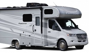 2022 Forester MBS Motorhome Gains Extra Space With a Full Wall Slide-Out