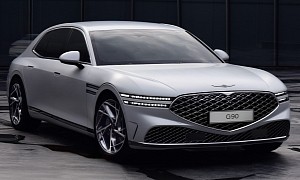 2022 Genesis G90 Luxury Sedan Revealed in Official Pics, Will Give the S-Class a Headache