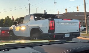 2022 GMC Hummer EV Takes to the Road, Reveals More of Its Big Boy Nature