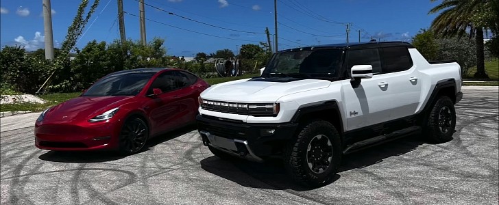QUICKEST PICKUP IN THE WORLD!? 9,000 Pound 1,000 HP Hummer EV Review * Trading the Tesla Model Y?
