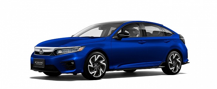 2022 Honda Civic Hatchback rendering by Kleber Silva