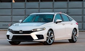2022 Honda Civic Rendered Based on Design Patents