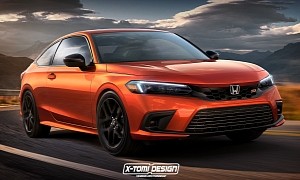 2022 Honda Civic Si Coupe Rendering Is Nothing More Than Wishful Thinking