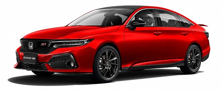 2022 Honda Civic Si rendering