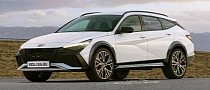 2022 Hyundai Elantra CrossWagon Rendering Exudes Style and Practicality