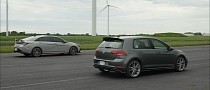 2022 Hyundai Elantra N DCT Drag Races Old VW Golf R, Prepare To Be Surprised
