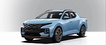 2022 Hyundai Santa Cruz N Line Rendering Is All Show, No Extra Go