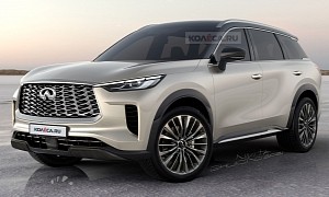 2022 Infiniti QX60 Looks Impressive in Production-Ready Accurate Rendering