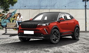 2022 Jeep “A-UV” Rendered With Opel Mokka Side Profile, Electrification Expected