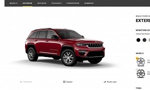 2022 Jeep Grand Cherokee WL Configurator Goes Live, Seven Trim Levels Available