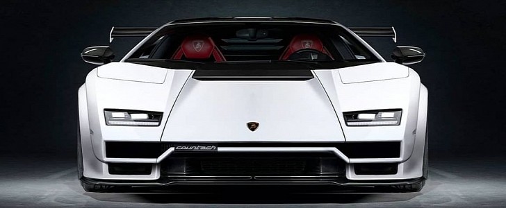 2022 Lamborghini Countach LPI 800-4 render by spdesignsest on Instagram