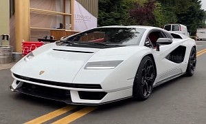 2022 Lamborghini Countach Goes Driving, Reveals Fabulous V12 Soundtrack