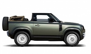 2022 Land Rover Defender Convertible Looks Surreal, Will Become Alive for $160k