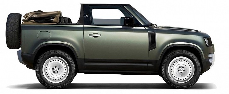2022 Land Rover Defender Heritage Customs Valiance Convertible