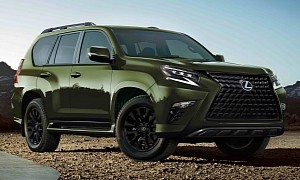 2022 Lexus GX Lineup Debuts Stateside With Black Line Edition, Extra Gear