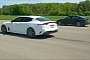 2022 Lexus IS 500 vs. Kia Stinger GT Drag Races End With Mixed Results