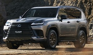 2022 Lexus LX 'Offroad' Will Get Down and Dirty at Tokyo Auto Salon