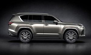 2022 Lexus LX Was Just Revealed Live in the UAE
