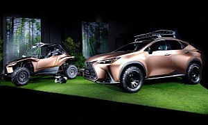 2022 Lexus NX PHEV Offroad and ROV Concepts Join the TAS Party in Japan