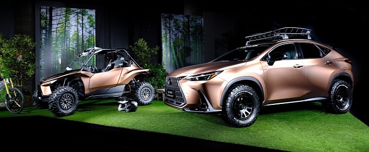 2022 Lexus NX PHEV Offroad and ROV Concepts