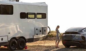 2022 Living Vehicle Pro-EV Camper Has Level 2 Charging and 57.6 kWh of Storage