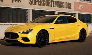 2022 Maserati Ghibli Looks Crazy Good in Giallo Corse Thanks to New MC Edition Spec