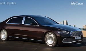 2022 Maybach S-Class Accurate Rendering Prepares You for the Giant Grille