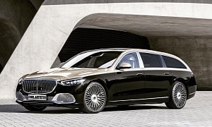 2022 Maybach S-Class Wagon Rendering Looks Eccentric Yet Practical