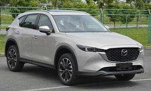 2022 Mazda CX-5 Alleged Facelift Spotted in the Wild With a Few Design Changes