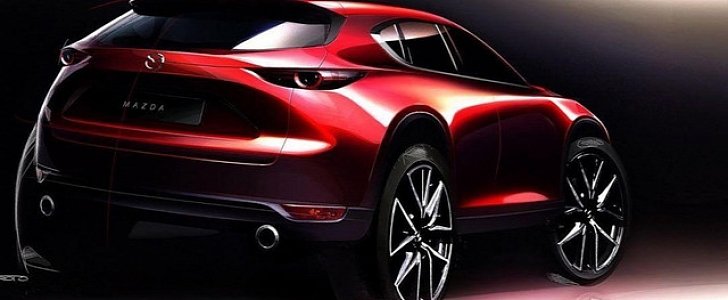 2022 Mazda CX-50 unconfirmed engine list (design sketch depicts the CX-5)