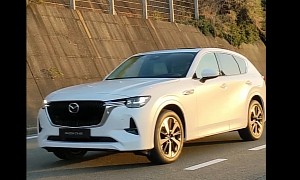 2022 Mazda CX-60 Spy Video Reveals Coupe Profile, Squinty Front End