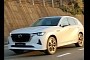 2022 Mazda CX-60 Spy Video Reveals Coupe Profile, Squinty Front End