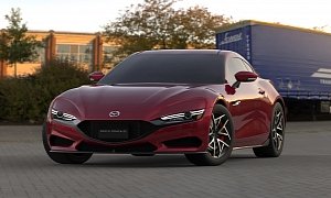 2022 Mazda RX-7 Rendering Looks Pretty, SkyActiv-R Rotary Engine Incoming