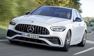 2022 Mercedes-AMG C 43 Is One Pricey Cookie in Its Homeland