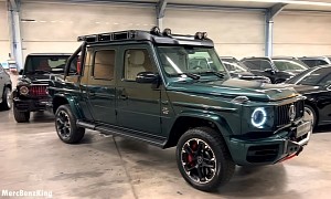 2022 Mercedes-AMG G 63 Pickup Truck Conversion Looks Properly Imposing