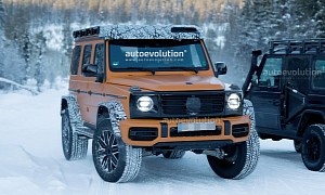 2022 Mercedes-AMG G-Class 4x4² Spied Looking Ready, Unveiling Should Happen Soon