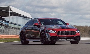2022 Mercedes-AMG GT 73 Flaunts V8 E Performance Next to F1 Car and Project One