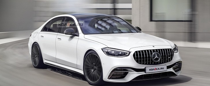 2022 Mercedes-AMG S 63 Gets Accurately Rendered, Looks Large and in Charge