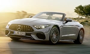 2022 Mercedes-AMG SL Is One Pricey Roadster, Starts at €158,240.25 in Germany