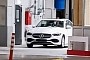 2022 Mercedes-Benz C-Class W206 Prototype Shows Up Naked in Germany