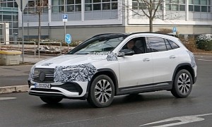 2022 Mercedes-Benz EQA Sheds Camo, Looks Better Than GLA