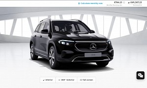 2022 Mercedes-Benz EQB 250 Electric SUV Now Available to Configure