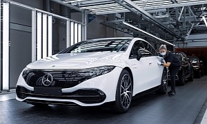 2022 Mercedes-Benz EQS Goes Into Production Alongside S-Class Family