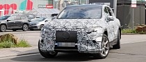 2022 Mercedes-Benz EQS SUV Is Caught Sporting Extreme Rear-Wheel Steering Angle