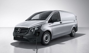 2022 Mercedes-Benz eVito Panel Van Promises 162-Mile Driving Range