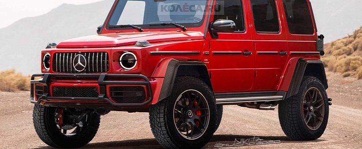 2022 Mercedes G-Class 4x4 Squared Looks Real in Accurate Rendering